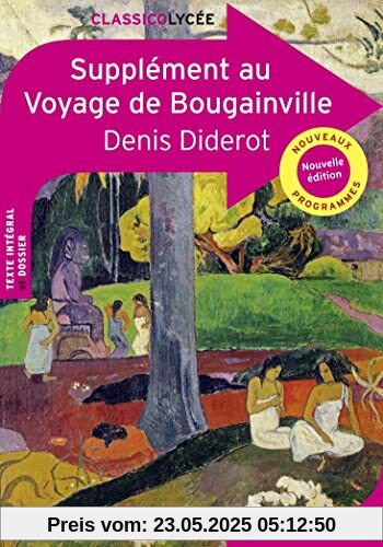 Supplément au Voyage de Bougainville Supplément au Voyage de Bougainville