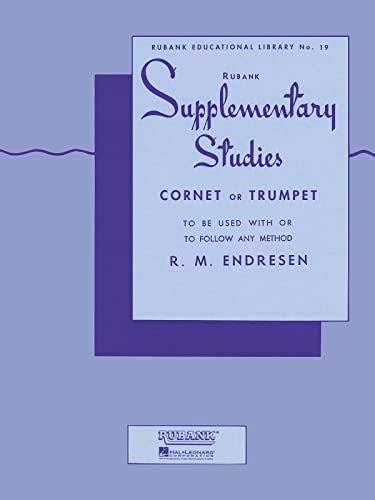 Supplementary Studies Corent or Trumpet (Rubank Educational Library, Band 19): To Be Used With, or to Follow Any Method (Rubank Educational Library, 19, Band 19) von Rubank Publications