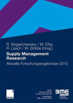 Supply Management Research von Gabler / Gabler Verlag