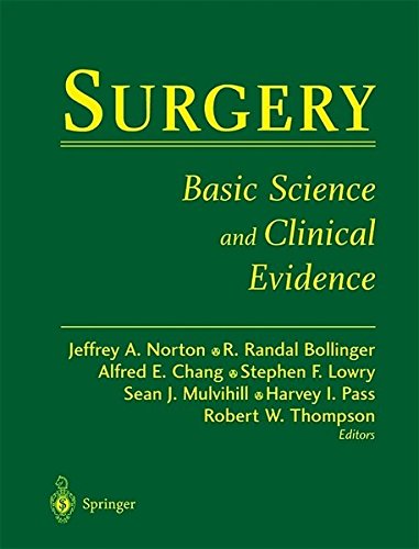 Surgery: Basic Science and Clinical Evidence von Springer-Verlag GmbH