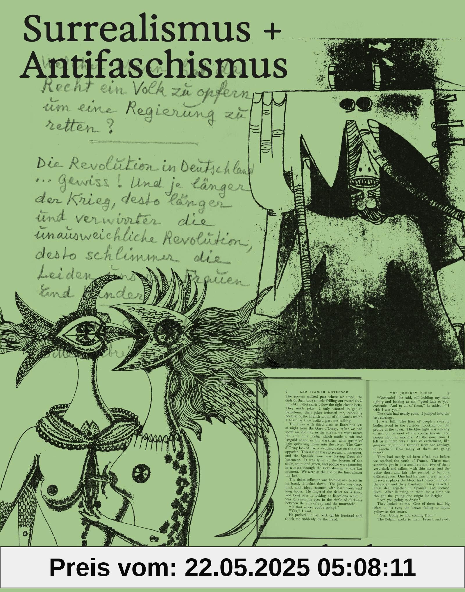 Surrealismus + Antifaschismus - eine Anthologie. Der Katalog zur preisgekrönten Ausstellung im Münchner Lenbachhaus. AICA-Auszeichnung „Besondere Ausstellung“