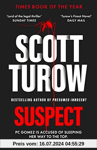 Suspect: The scandalous new crime novel from the godfather of legal thriller