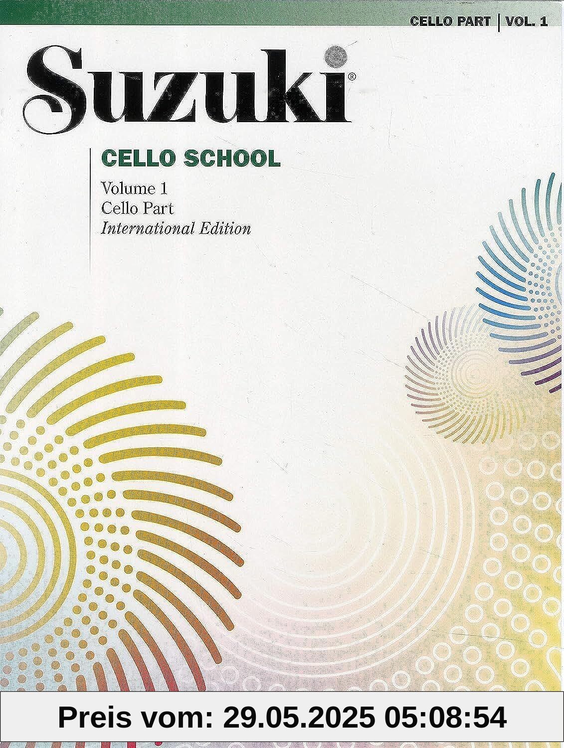 Suzuki Cello School 1: Cello Part