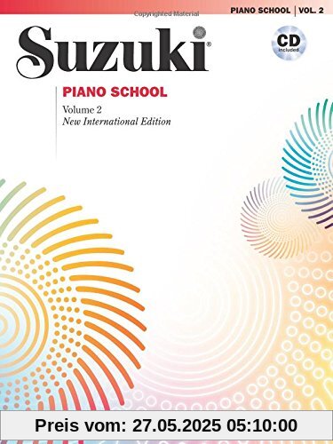 Suzuki Piano School New International Edition Piano Book and CD, Volume 2 (Suzuki Method Core Materials)
