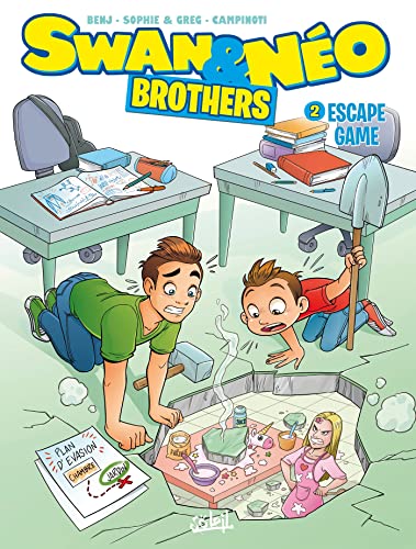 Swan et Néo - Brothers T02: Escape game