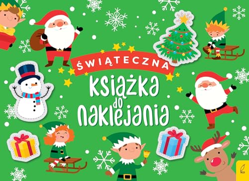 Świąteczna książka do naklejania von Wilga