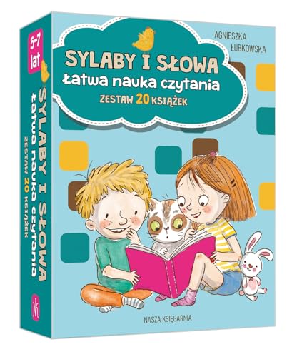 Sylaby i słowa Łatwa nauka czytania: zestaw 20 książek von Nasza Księgarnia