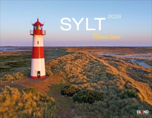 Sylt - Meine Insel Kalender 2026: Reise-Wandkalender mit 12 atemberaubenden Fotografien der Nordseeinsel. Landschafts-Kalender 2026 zum Aufhängen. 44 x 34 cm. Querformat. von Eiland