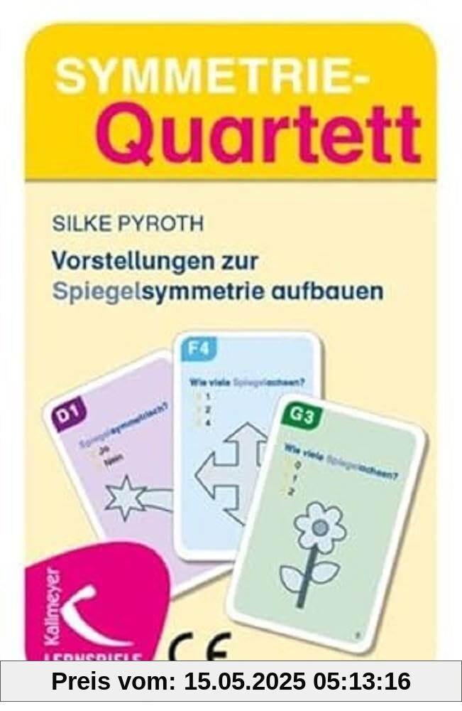 Symmetrie-Quartett: Vorstellungen zur Spiegelsymmetrie aufbauen