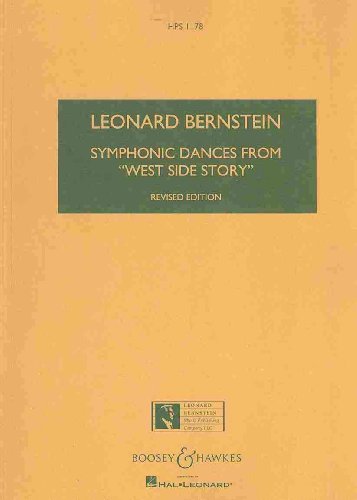 Symphonic Dances: from "West Side Story". Orchester. Studienpartitur.: from "West Side Story". HPS 1178. orchestra. Partition d'étude. (Hawkes Pocket Scores)