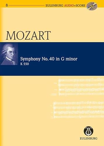 Symphony Nr. 40 in G minor: K 550, Orchester, Studienpartitur + CD