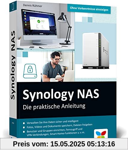 Synology NAS: Die praktische Anleitung für Ihre Private Cloud. Praxistipps, Kaufberatung, komplett in Farbe. Aktuell zur neuen DSM Version 7.0 Synology NAS: Die praktische Anleitung für Ihre Private Cloud. Praxistipps, Kaufberatung, komplett in Farbe. Aktuell zur neuen DSM Version 7.0