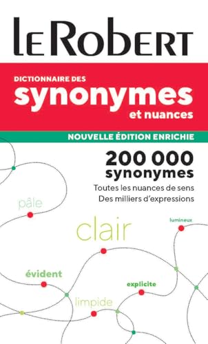 Synonymes et nuances - poche Synonymes et nuances - poche