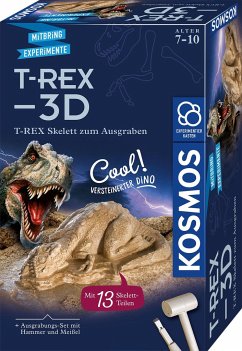 KOSMOS 636159 - T-Rex 3D, Dino-Ausgrabungs-Set, Mitbring-Experimente von Kosmos Spiele