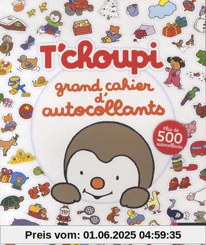 T'choupi Grand cahier d'autocollants (AUTOCOLLANTS T CHOUPI TC)