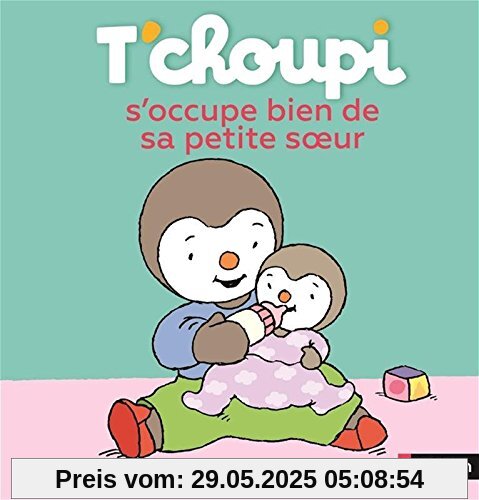 T'choupi s'occupe bien de sa petite soeur