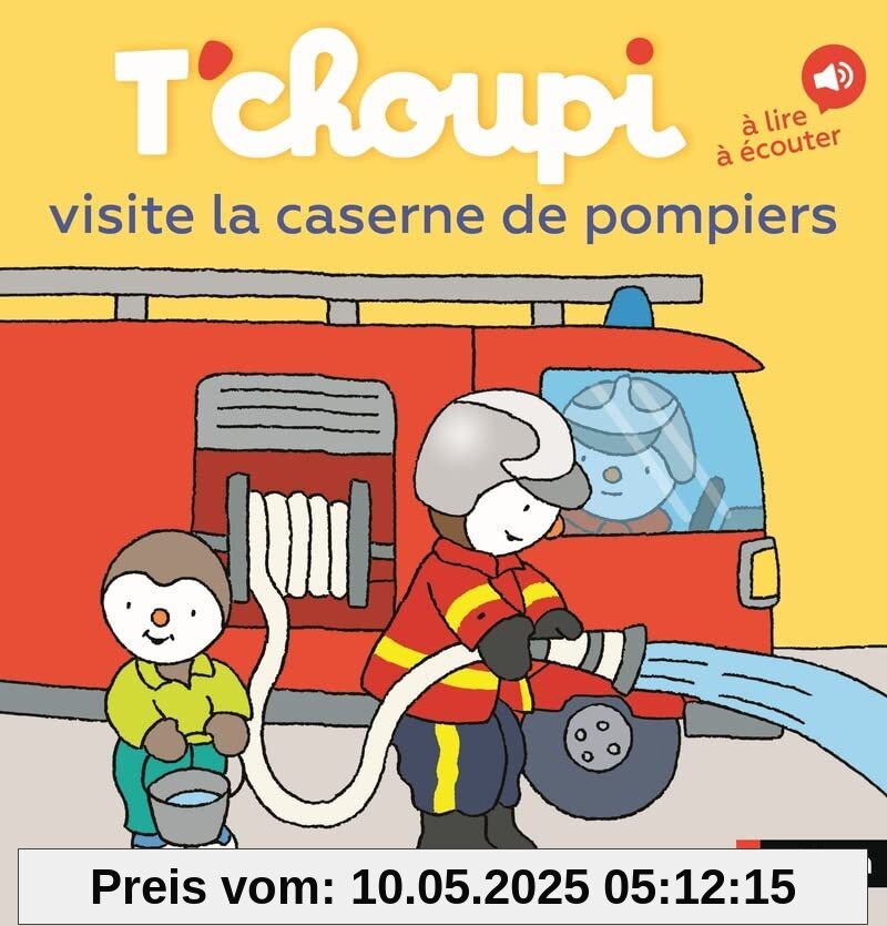 T'choupi visite la caserne des pompiers