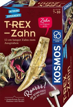 KOSMOS 636173 - T-Rex-Zahn, Dino-Ausgrabungs-Set, Mitbring-Experimente von Kosmos Spiele
