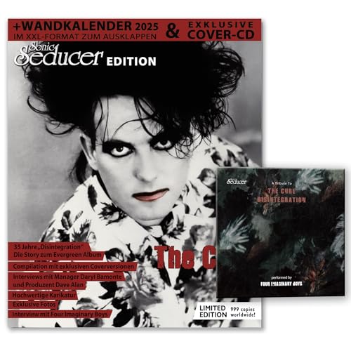 THE CURE Edition inkl. XXL-Kalender 2025 + Disintegration Cover-CD – lim. 999 Exemplare "Songs Of A Lost World": Sonic Seducer Edition The Cure mit ... "Disintegration", Songs Of A Lost World THE CURE Edition inkl. XXL-Kalender 2025 + Disintegration Cover-CD – lim. 999 Exemplare "Songs Of A Lost World": Sonic Seducer Edition The Cure mit ... "Disintegration", Songs Of A Lost World von Sonic Seducer