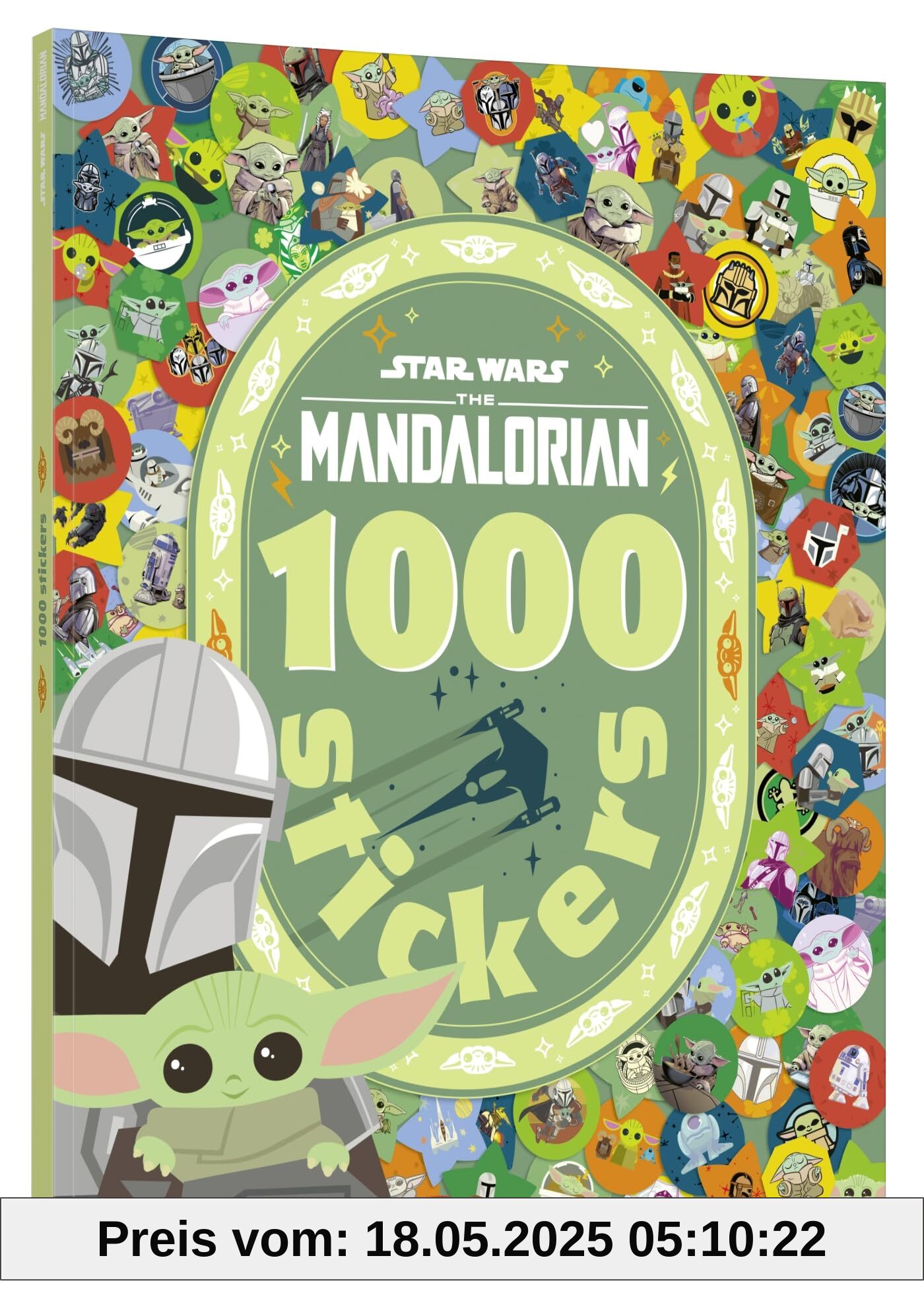 THE MANDALORIAN - 1000 Stickers Grogu - STAR WARS