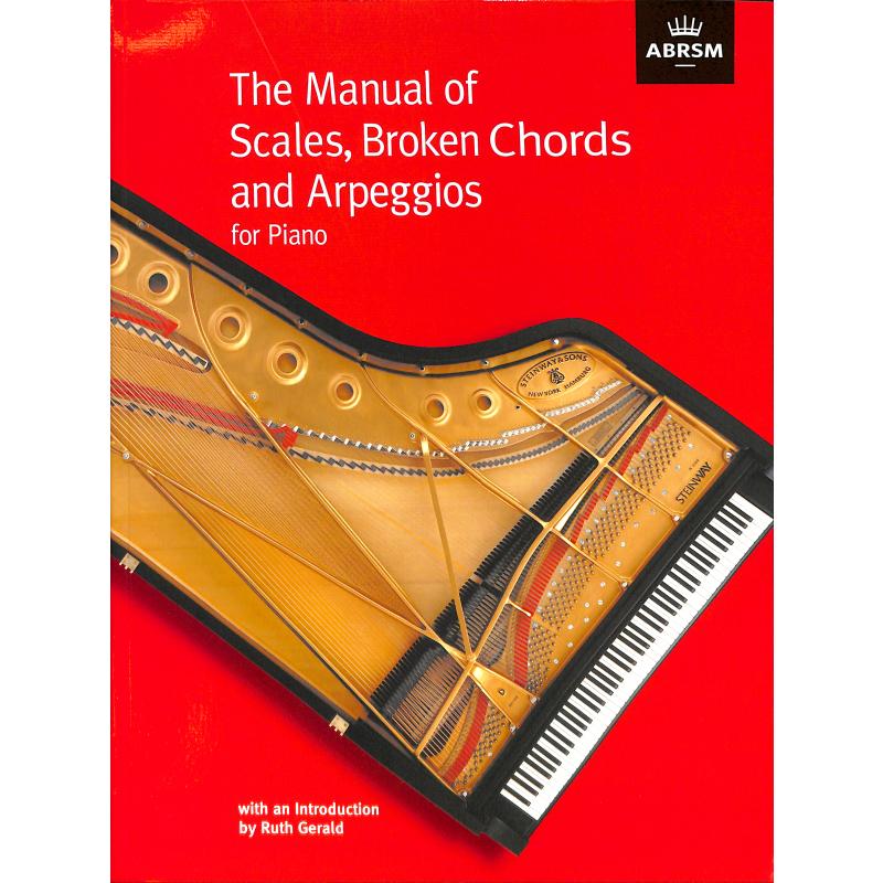The manuals of scales broken chords and arpeggios