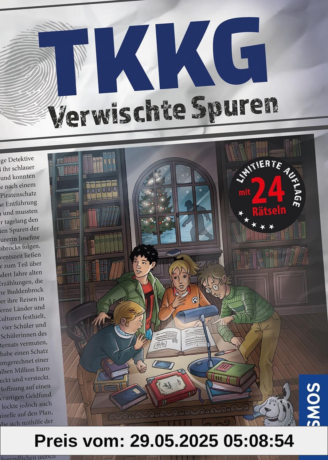 TKKG, Verwischte Spuren: Escape Krimi mit 24 Rätseln. Spannender Adventsband.