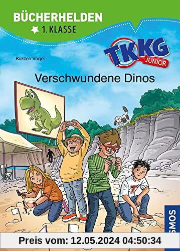 TKKG Junior, Bücherhelden 1. Klasse, Verschwundene Dinos: Erstleser Kinder ab 6 Jahre
