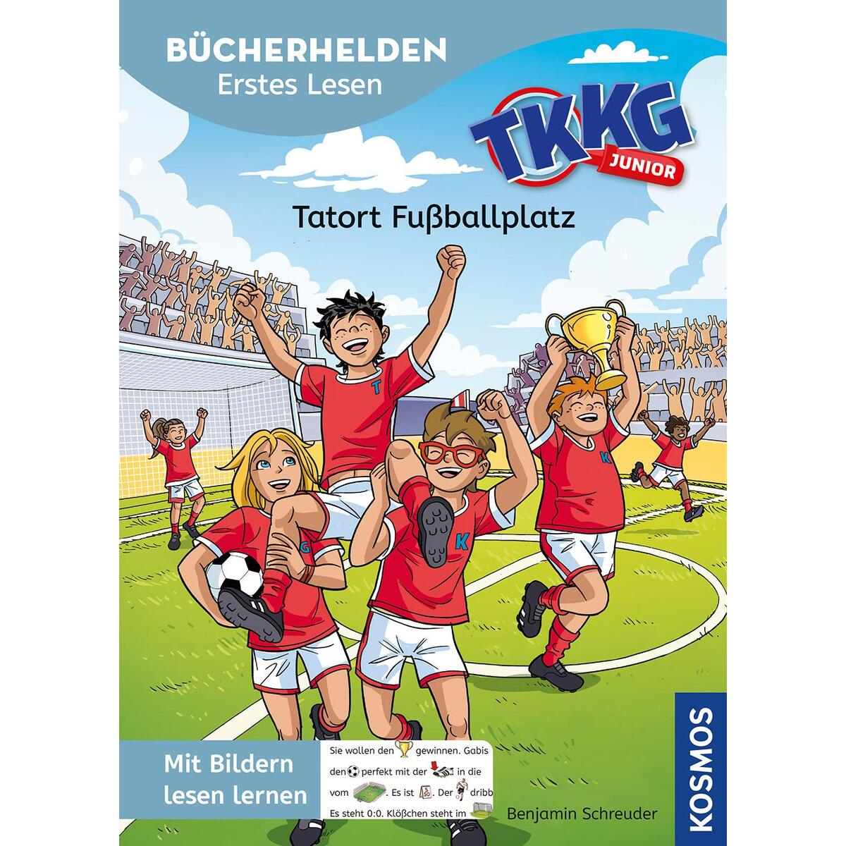 TKKG Junior, Bücherhelden Vorschule, Tatort Fußballplatz von Franckh-Kosmos