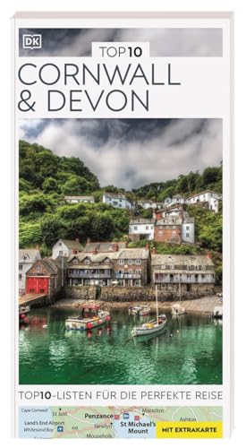 TOP10 Reiseführer Cornwall & Devon: TOP10-Listen zu Highlights, Themen und Regionen mit wetterfester Extra-Karte von Dorling Kindersley Reiseführer