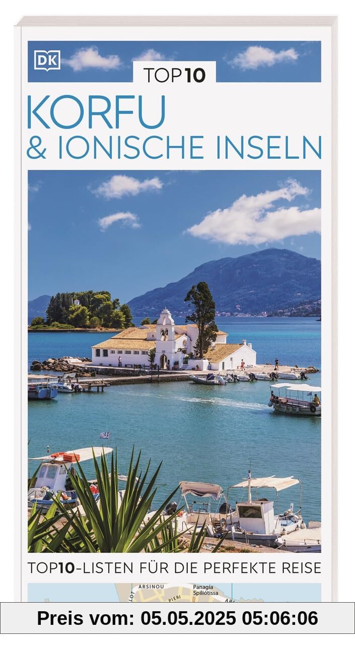 TOP10 Reiseführer Korfu & Ionische Inseln: TOP10-Listen zu Highlights, Themen und Regionen mit wetterfester Extra-Karte TOP10 Reiseführer Korfu & Ionische Inseln: TOP10-Listen zu Highlights, Themen und Regionen mit wetterfester Extra-Karte