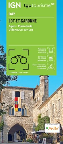 47 Lot et Garonne - Agen: LOT-ET-GARONNE - AGEN - MARMANDE - VILLENEUVE SUR LOT 1:100000 (TOP 100) 47 Lot et Garonne - Agen: LOT-ET-GARONNE - AGEN - MARMANDE - VILLENEUVE SUR LOT 1:100000 (TOP 100) von IGN