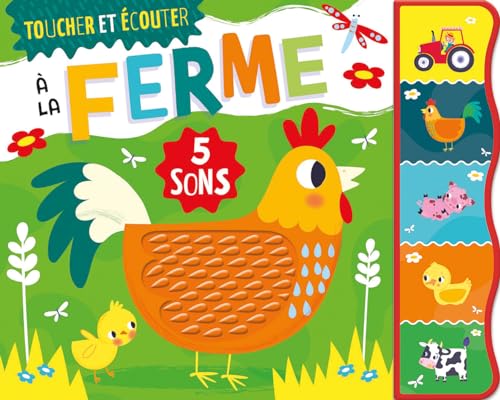 TOUCHER ET ÉCOUTER - À LA FERME: 5 sons von 1 2 3 SOLEIL