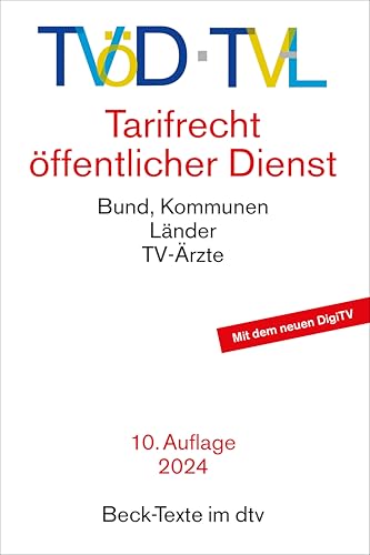 TVöD / TV-L: Tarifrecht öffentlicher Dienst (Beck-Texte im dtv) von beck im dtv