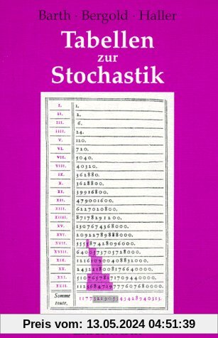 Tabellen zur Stochastik. (Lernmaterialien)
