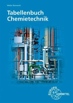 Tabellenbuch Chemietechnik von Europa-Lehrmittel