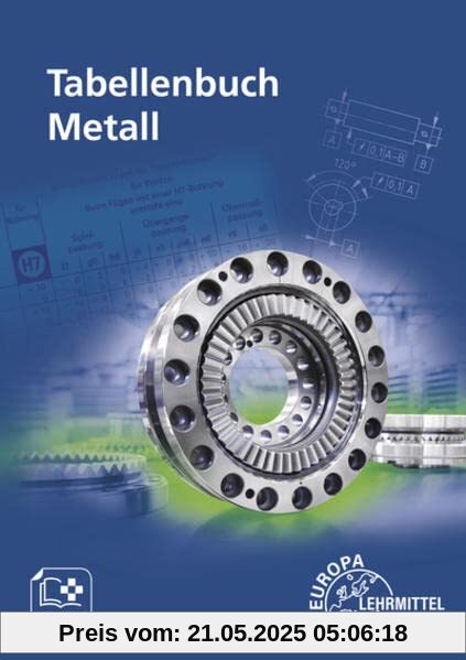 Tabellenbuch Metall mit Formelsammlung