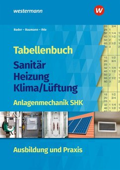 Tabellenbuch Sanitär-Heizung-Klima/Lüftung von Bildungsverlag EINS