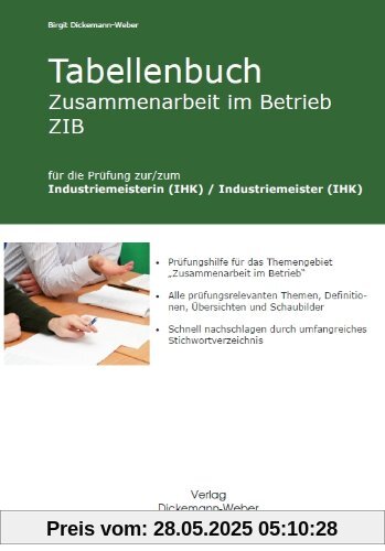 Tabellenbuch ZIB - Zusammenarbeit im Betrieb