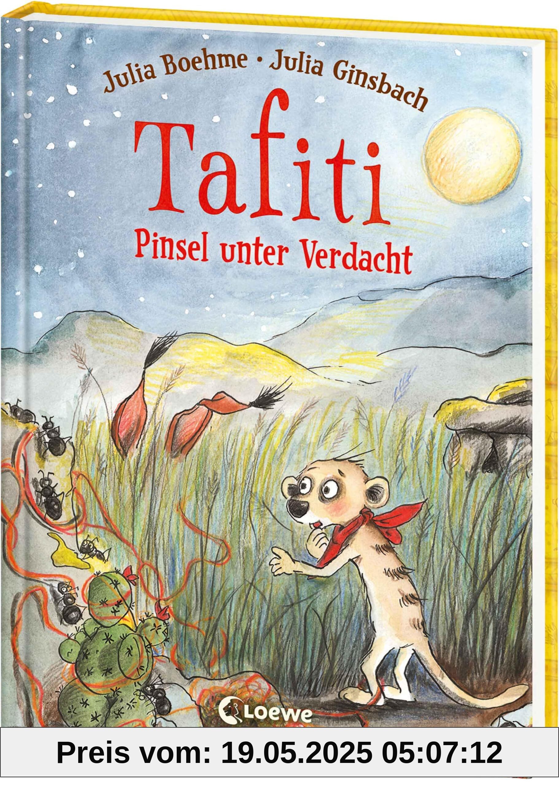 Tafiti (Band 22) - Pinsel unter Verdacht: Komm mit nach Afrika und lerne die Welt des beliebten Erdmännchens kennen - Erstlesebuch zum Vorlesen und ersten Selberlesen ab 6 Jahren