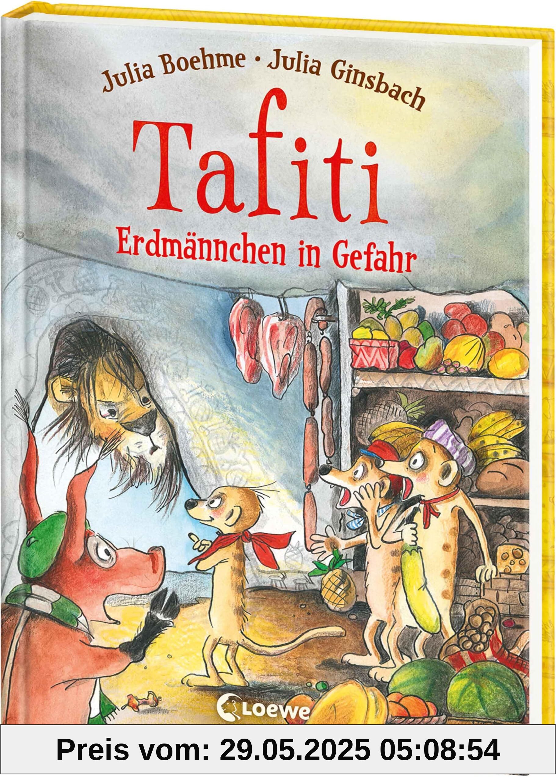 Tafiti (Band 23) - Erdmännchen in Gefahr: Komm mit nach Afrika und lerne die Welt des beliebten Erdmännchens kennen - Erstlesebuch zum Vorlesen und ersten Selberlesen ab 6 Jahren