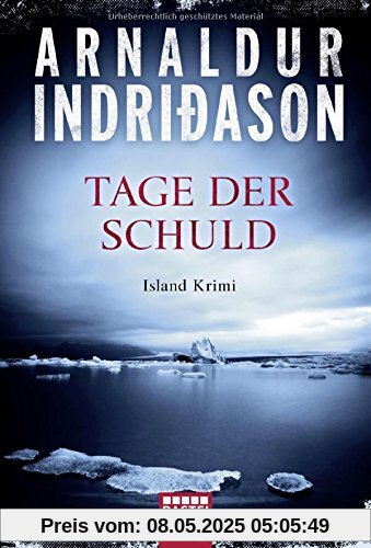 Tage der Schuld: Island Krimi (Der junge Erlendur, Band 2)