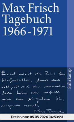 Tagebuch 1966-1971 (suhrkamp taschenbuch)