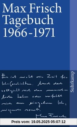 Tagebuch 1966-1971 (suhrkamp taschenbuch)