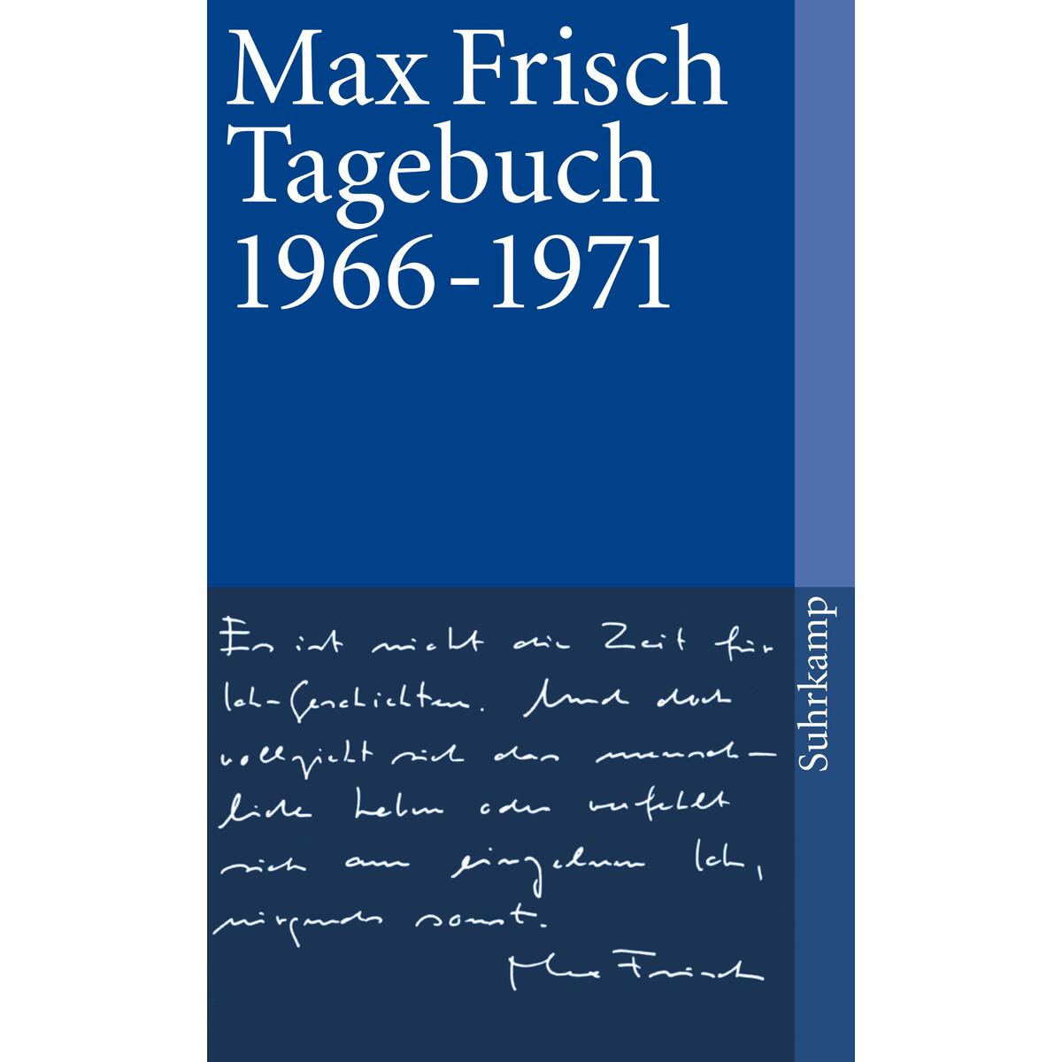 Tagebuch 1966-1971 von Suhrkamp Verlag AG