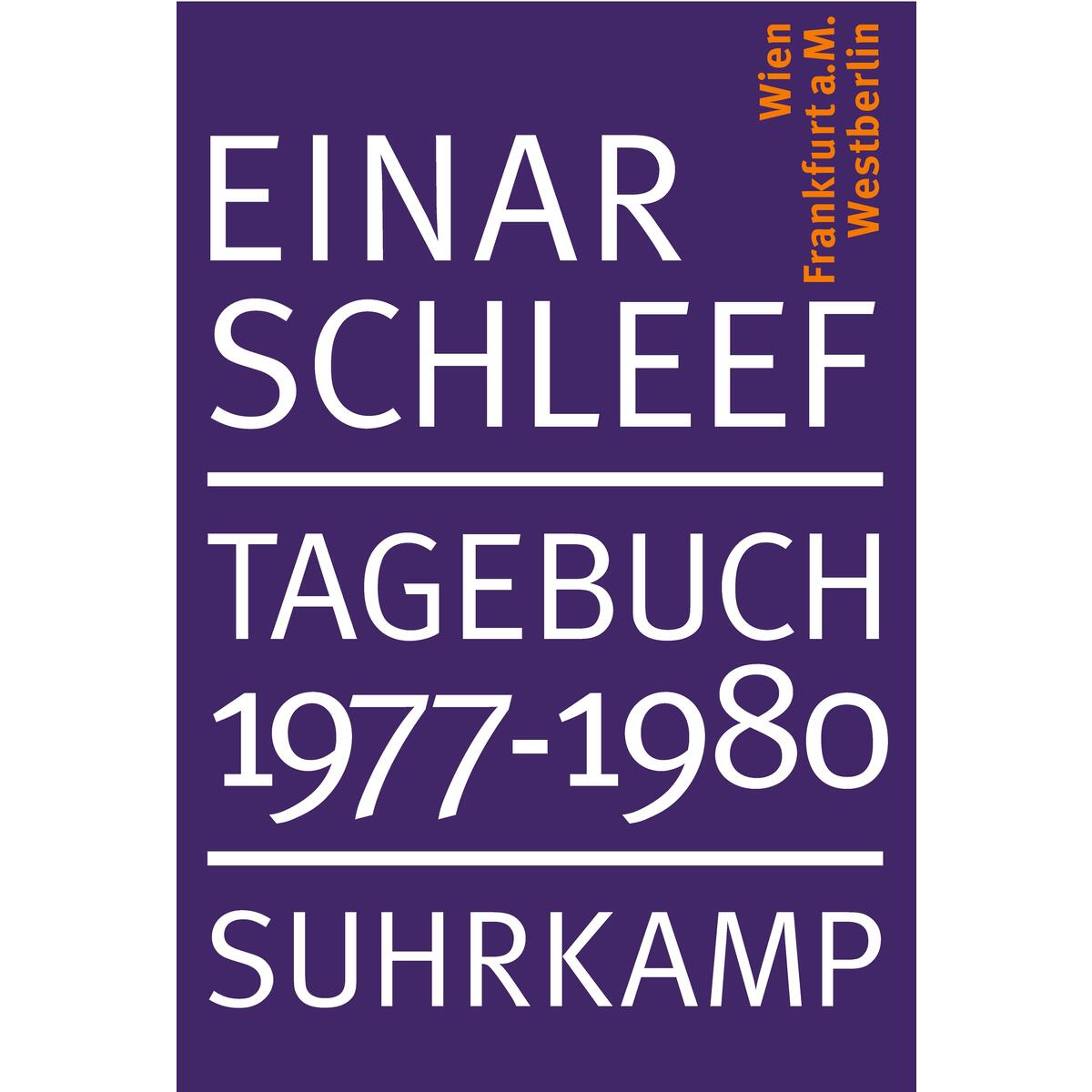 Tagebuch 1977 - 1980 von Suhrkamp Verlag AG