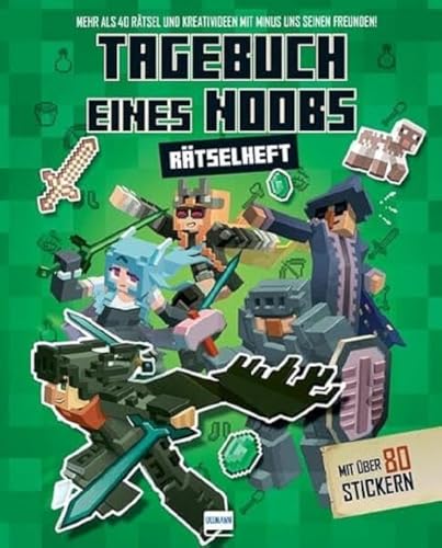 Tagebuch eines Noobs - Rätselheft: SPIEL UND SPASS MIT MINUS UND SEINEN FREUNDEN
