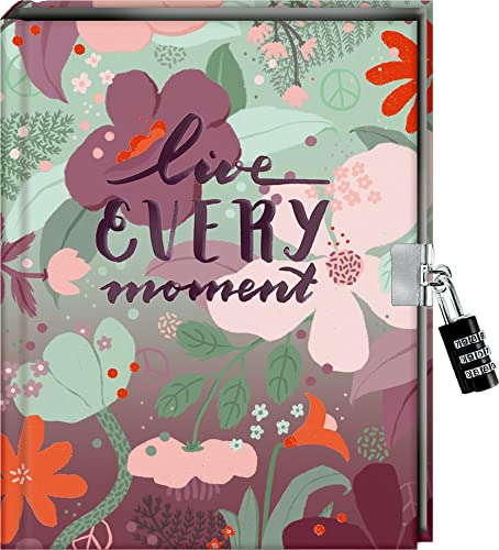 Tagebuch: Live every moment - Handlettering von Coppenrath Verlag GmbH & Co. KG