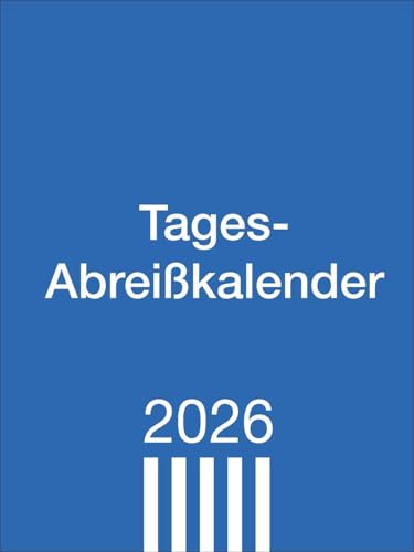 Tagesabreißkalender klein 2026: Praktischer Tischkalender zum Abreißen. Büro-Kalender mit großer Datumsanzeige, Anekdoten und Rätsel. Kleiner Tageskalender zum Aufstellen. (Tagesabreißkalender Heye) Tagesabreißkalender klein 2026: Praktischer Tischkalender zum Abreißen. Büro-Kalender mit großer Datumsanzeige, Anekdoten und Rätsel. Kleiner Tageskalender zum Aufstellen. (Tagesabreißkalender Heye) von Heye