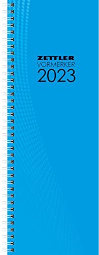 Tagevormerkbuch blau 2023 - Bürokalender 10,4x29,6 cm - 2 Tage auf 1 Seite - mit Eckperforation und Ringbindung - Tischkalender - 800-0015 Tagevormerkbuch blau 2023 - Bürokalender 10,4x29,6 cm - 2 Tage auf 1 Seite - mit Eckperforation und Ringbindung - Tischkalender - 800-0015