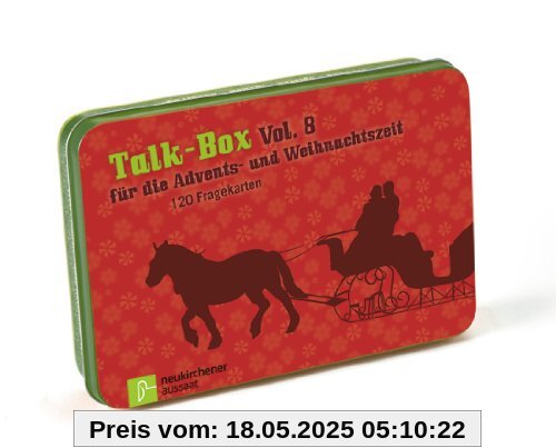 Talk-Box Vol. 8 - Für die Advents- und Weihnachtszeit: 120 Fragekarten